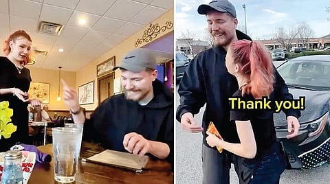 பாப்கார்ன்: காரை டிப்ஸாகக் கொடுத்த யூடியூபர்