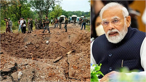 சத்தீஸ்கர் மாவோயிஸ்ட் தாக்குதல் - பிரதமர் மோடி கடும் கண்டனம்