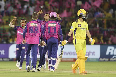 IPL 2023: CSK vs RR | நிலைக்காத முன்னணி வீரர்கள் - சிஎஸ்கேவை மீண்டும் வீழ்த்திய ராஜஸ்தான்