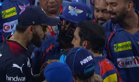 வாக்குவாதத்தில் கோலி, கம்பீர், மிஸ்ரா