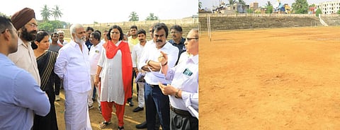 அமைச்சர் சேகர் பாபு ஆய்வு