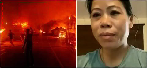 “என் மாநிலம் எரிகிறது... உதவுங்கள்!” - பிரதமர் மோடிக்கு மேரி கோம் கோரிக்கை