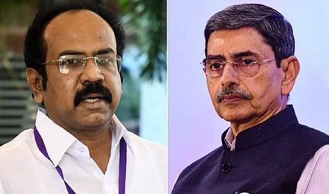 அமைச்சர் தங்கம் தென்னரசு, ஆளுநர் ஆர்.என்.ரவி | கோப்புப் படங்கள்