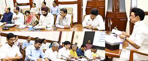 காலை உணவு திட்ட விரிவாக்கப் பணிகள் - அதிகாரிகளுடன் முதல்வர் ஸ்டாலின் ஆலோசனை