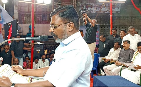 திருமாவளவன் | கோப்புப்படம்