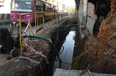மழை நீர் வடிகால் | கோப்புப் படம்