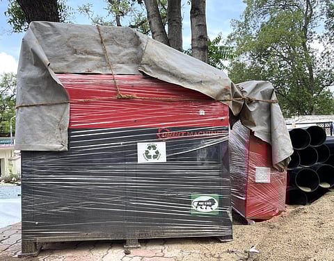 பழநி முருகன் கோயிலில் பக்தர்கள் சாப்பிட்ட அன்னதான இலையில் உரம் தயாரிக்க ஏற்பாடு