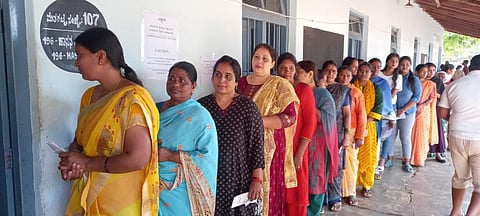 கர்நாடக தேர்தல் 2023 | காலை 9 மணி வரை 8.21% வாக்குகள் பதிவு