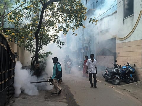 தமிழகத்தில் மழை பெய்து வருவதால் டெங்கு காய்ச்சல் பரவலை தடுக்க சுகாதாரத் துறை நடவடிக்கை