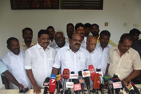 எடப்பாடி பழனிச்சாமியை தவிர்த்து விட்டு அதிமுக ஒன்றுபடும் - ஓபிஎஸ் ஆதரவாளர் வைத்திலிங்கம் பேட்டி