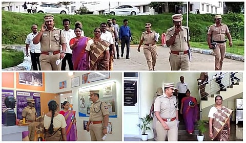 ஆளுநர் வருகையையொட்டி கொடைக்கானலில் ஆய்வு மேற்கொண்ட போலீஸார்