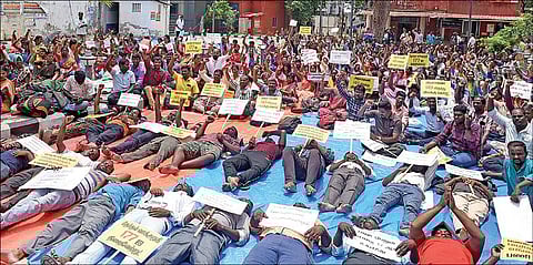 உயர் கல்வித் துறை அமைச்சரின் உறுதிமொழியை ஏற்று ‘டெட் ' ஆசிரியர் தொடர் உண்ணாவிரத போராட்டம் வாபஸ்