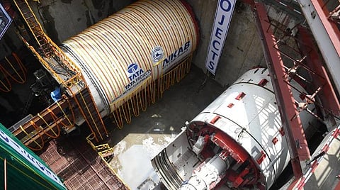 இரண்டாம் கட்ட மெட்ரோ ரயில் திட்டம்: மாதவரம், பசுமை வழிச்சாலையில் சுரங்கப்பாதை பணிகள் தீவிரம்