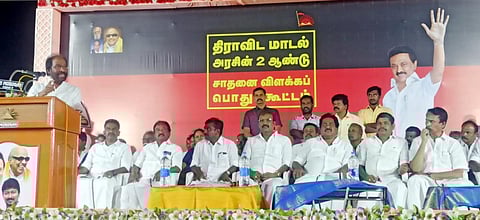 கர்நாடகாவில் பாஜக தோல்வி என்பது ஜனநாயகத்துக்கான வெற்றி: திமுக எம்.பி திருச்சி சிவா பேச்சு