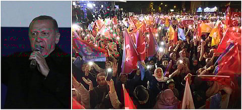 0.4% வாக்குகளில் பெரும்பான்மையை தவறவிட்ட எர்டோகன்: துருக்கியில் மே 28-ல் இரண்டாம் கட்ட தேர்தல்