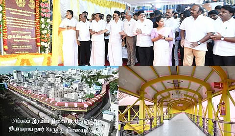 தி.நகர் ரங்கநாதன் தெருவில் பொதுமக்களுடன் கை குலுக்கி, செல்ஃபி எடுத்துக் கொண்ட முதல்வர் ஸ்டாலின்