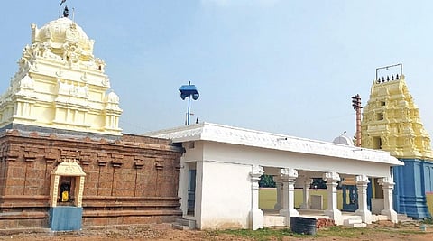 பெருங்கருணையில் சோழர் படைகட்டிய சிவன் கோயில்.