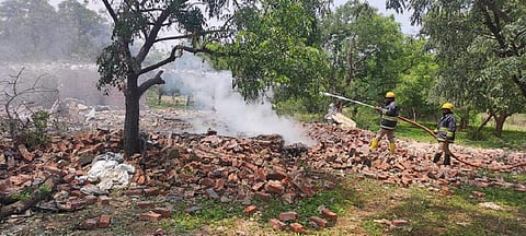 சிவகாசி அருகே பட்டாசு ஆலையில் வெடி விபத்து: 2 பேர் உயிரிழப்பு