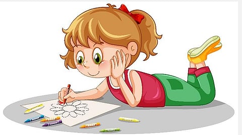 குழந்தைகளின் மனம் கவர்ந்த கிரேயான்