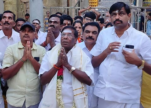 “கலால் துறையில் ஊழலைத் தடுக்க தவறிய முதல்வர் ரங்கசாமி பதவி விலக வேண்டும்” - நாராயணசாமி ஆவேசம்