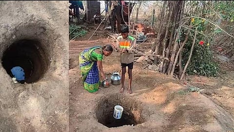 தாய்க்காக கிணறு தோண்டிய 14 வயது சிறுவன்