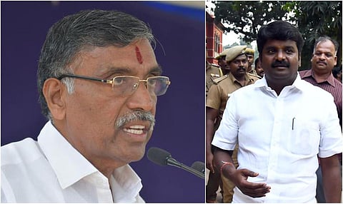 2 முன்னாள் அமைச்சர்கள் மீதான சொத்து குவிப்பு வழக்கு - புதுகை, தருமபுரியில் குற்றப்பத்திரிகை தாக்கல்