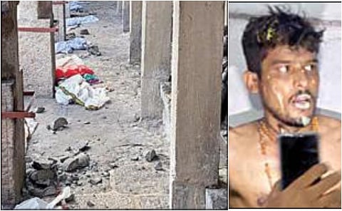 அவிநாசிலிங்கேஸ்வரர் கோயிலில் கொள்ளை முயற்சி; சிலைகள் சேதம்: கோயிலுக்குள் பதுங்கியிருந்தவர் பிடிபட்டார்