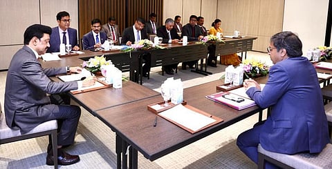 சிங்கப்பூரில் தொழில் நிறுவனங்களுடன் முதல்வர் ஸ்டாலின் ஆலோசனை