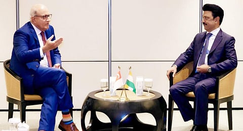 சிங்கப்பூர் வர்த்தகத் துறை அமைச்சருடன் முதல்வர் சந்திப்பு