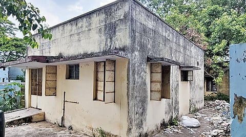 திட்டக்குடி அரசு மருத்துவமனையில் உள்ள பிணவறை,