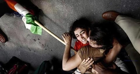 மல்யுத்த வீராங்கனைகள் போராட்டம்