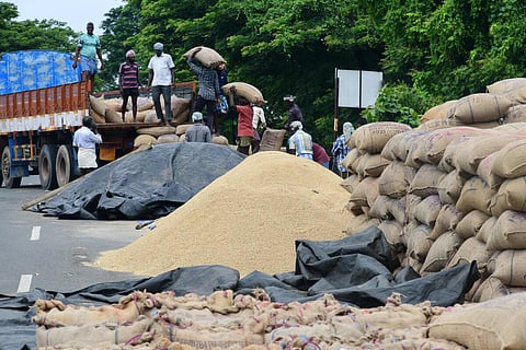 ‘பயோமெட்ரிக்’ முறையில் நெல் கொள்முதல்: தமிழகம் முழுவதும் தொடங்கியது