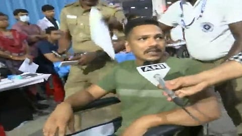 விபத்தில் உயிர் பிழைத்து சென்னை திரும்பிய பயணி