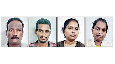 ரவிக்குமார், விக்னேஷ், வனிதா, கவிதா