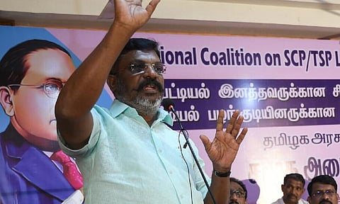 திருமாவளவன் | கோப்புப் படம்