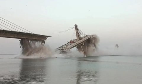 ‘தவறான வடிவமைப்பு; நடவடிக்கை கட்டாயம்’ - பாலம் இடிந்தது தொடர்பாக பிஹார் முதல்வர் நிதிஷ் குமார்