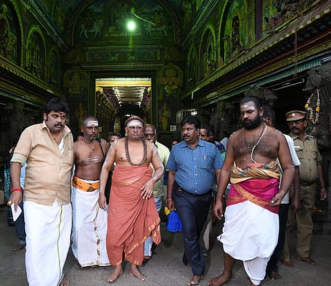 திருவாவடுதுறை ஆதீனம் பெயரில் சமூக வலைதளங்களில் போலியான செய்தி