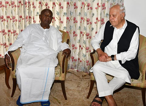 மக்களவை தேர்தலில் பாஜகவுடன் கூட்டணி இல்லை - முன்னாள் பிரதமர் தேவ கவுடா தகவல்