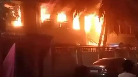 சென்னை | திருமண வீட்டில் திடீர் தீ விபத்து: அதிர்ஷ்டவசமாக 20 பேர் உயிர் தப்பினர்