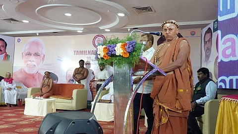 “மோடியின் கரத்தை வலுப்படுத்துவோம்” - தமிழகத்தை பாஜக கைப்பற்ற மதுரை ஆதீனம் யோசனை