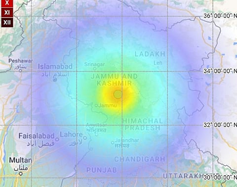 ஜம்மு காஷ்மீரில் 5.4 ரிக்டர் அளவில் நிலநடுக்கம்: டெல்லி, சுற்றுப் பகுதிகளிலும் உணரப்பட்ட அதிர்வு