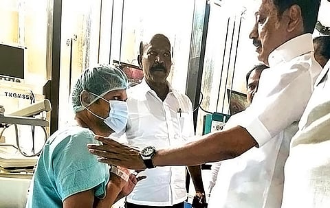 மருத்துவமனையில் புதன்கிழமை செந்தில்பாலாஜியை சந்தித்த முதல்வர் ஸ்டாலின்