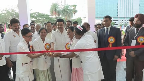 கிண்டி கலைஞர் நூற்றாண்டு உயர் சிறப்பு மருத்துவமனையை முதல்வர் ஸ்டாலின் திறந்து வைத்தார்