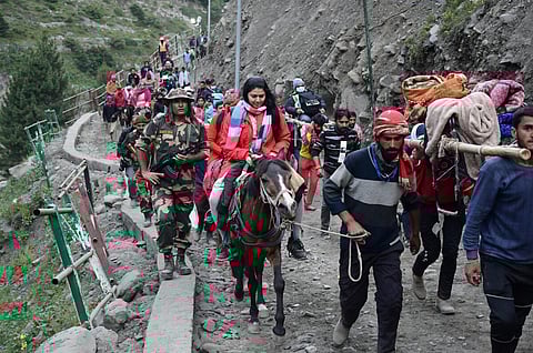 அமர்நாத் யாத்திரையில் 40 உணவுகளுக்கு தடை