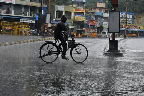 தமிழகத்தில் 4 நாட்கள் மழை வாய்ப்பு - கடலோரத்தில் சூறாவளிக் காற்று வீசும்
