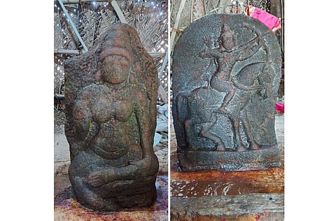 போளூர் அருகே பல்லவர் கால நடுகற்கள் கண்டெடுப்பு