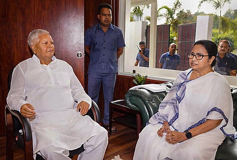 பாட்னாவில் லாலு பிரசாத் யாதவை சந்தித்த மம்தா பானர்ஜி