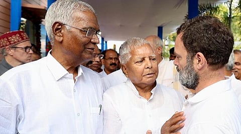 “தாடி வளர்க்காதீர்.. திருமணம் செய்து கொள்ளுங்கள்!” - ராகுல் காந்திக்கு அறிவுரை கூறிய லாலு பிரசாத்