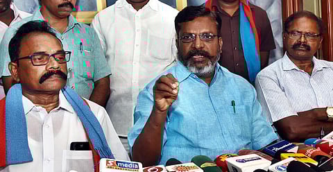 செந்தில் பாலாஜி நீக்கம் | “தமிழகத்தில் அரசியல் குழப்பத்தை உருவாக்க நினைக்கிறாரா ஆளுநர்?” - திருமாவளவன்