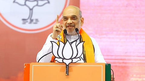 வாரிசு அரசியலை வளர்க்க ஒன்று சேர்ந்த ஊழல் கட்சிகள் - மத்திய அமைச்சர் அமித் ஷா சாடல்